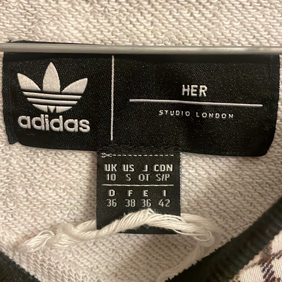 HER Studio London Adidas crop sweatshirt - Picture 4 of 4